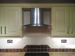 Stainless cooker hood
